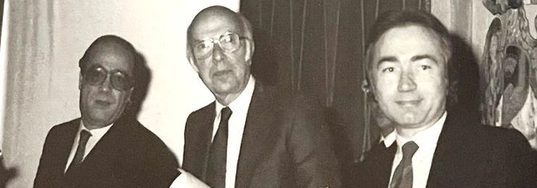 A 50 anni dal Nobel di Renato Dulbecco, Fiorita: “Ha portato Catanzaro nel firmamento della scienza” 1 Dulbecco e altri