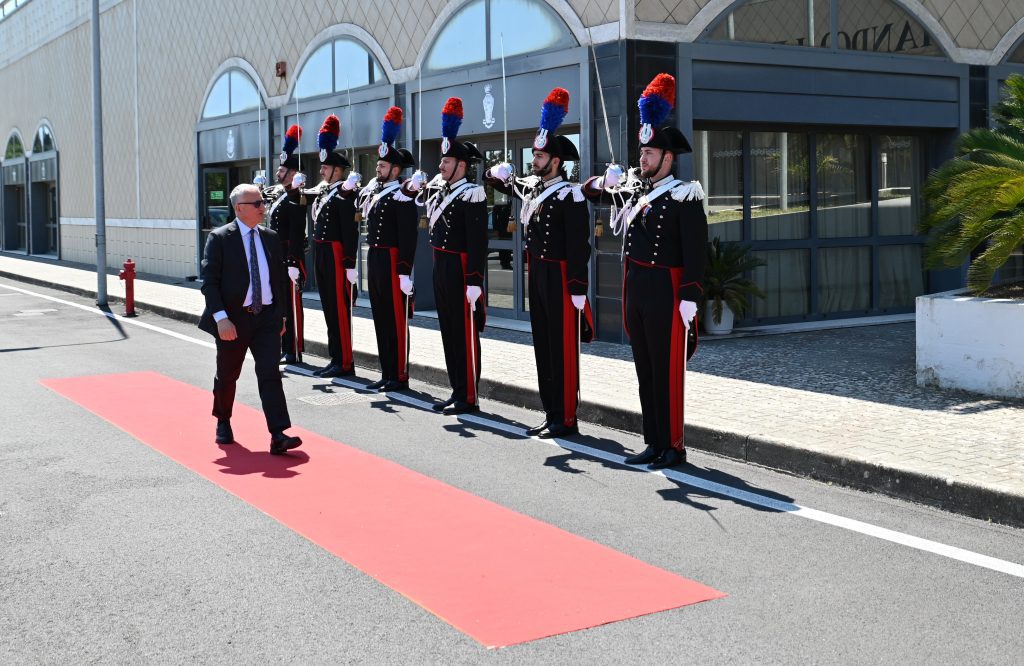 Carabinieri Catanzaro visita De Rosa due