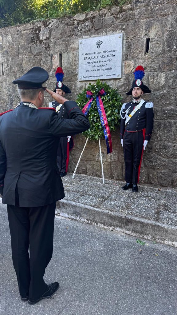 Carabinieri Reggio Calabria cerimonia Azzolina due