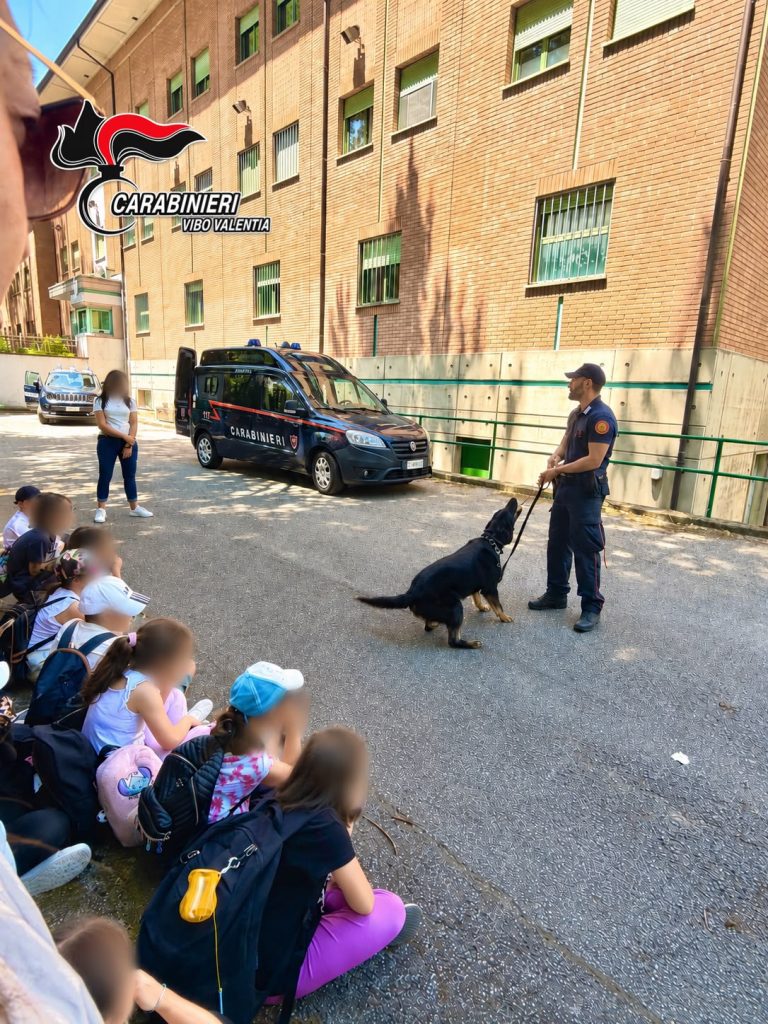 Carabinieri Serra San Bruno scuola Capistrano due