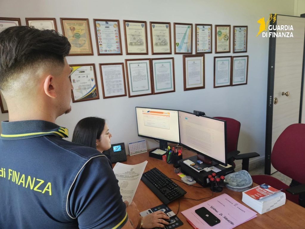 Guardia di Finanza Vibo Valentia sequestro centro scommesse due