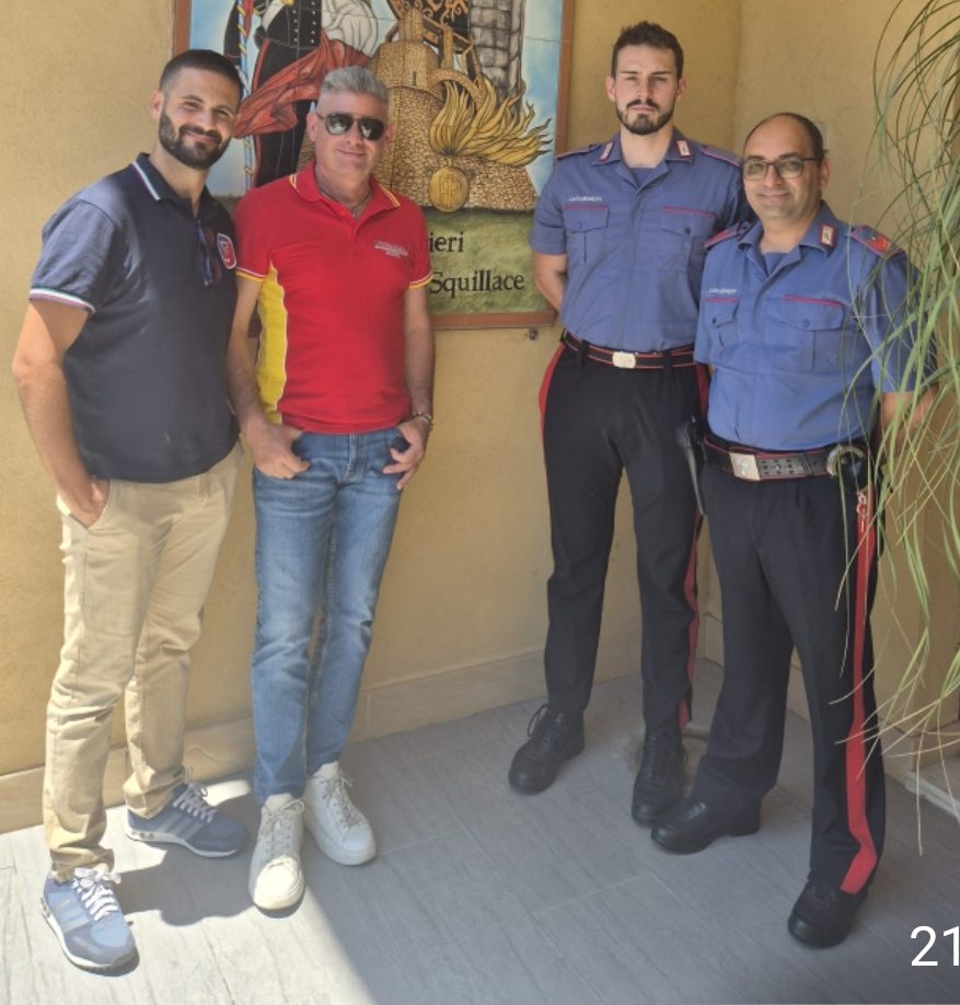 Condizioni di lavoro nelle caserme, parte da Borgia e Squillace il ciclo di visite Unarma nel Catanzarese 1 Unarma visita carabinieri Squillace