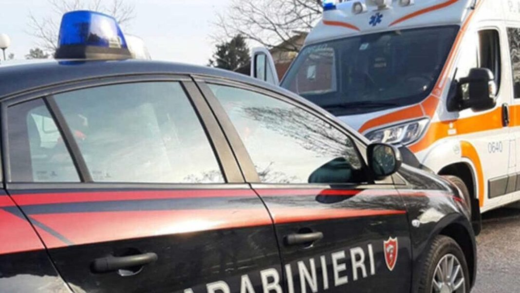 incidente carabinieri ambulanza