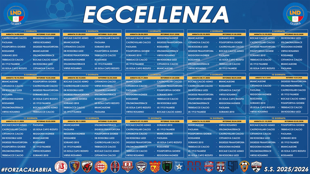 calendario eccellenza ok