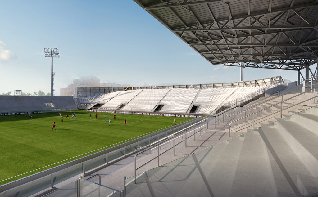 Il nuovo Ceravolo prende forma, parla Sportium: “Stadio moderno, emozionante e simbolico” (FOTO) 1 Sportium Stadio Ceravolo vista dagli spalti