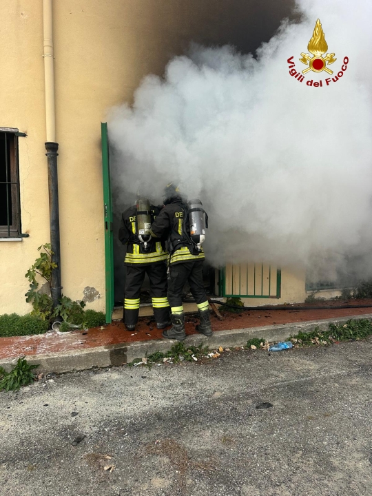Incendio scuola CZ