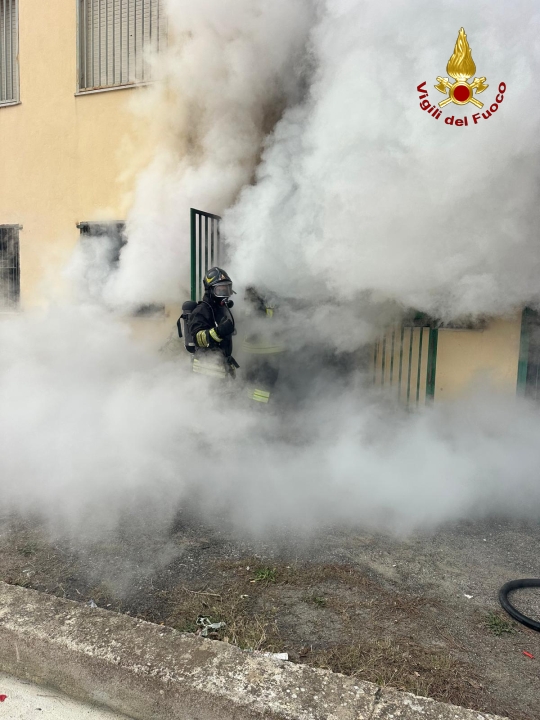 Incendio scuola CZ3