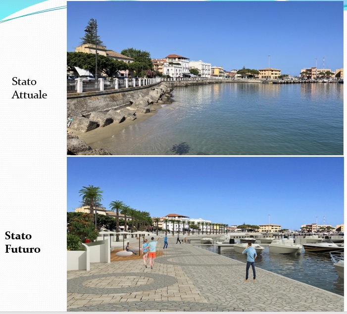 Porto turistico, cantieri e alberghi. Prende forma il progetto Cascasi: così Vibo Marina può cambiare volto 1 Rend Porto 2