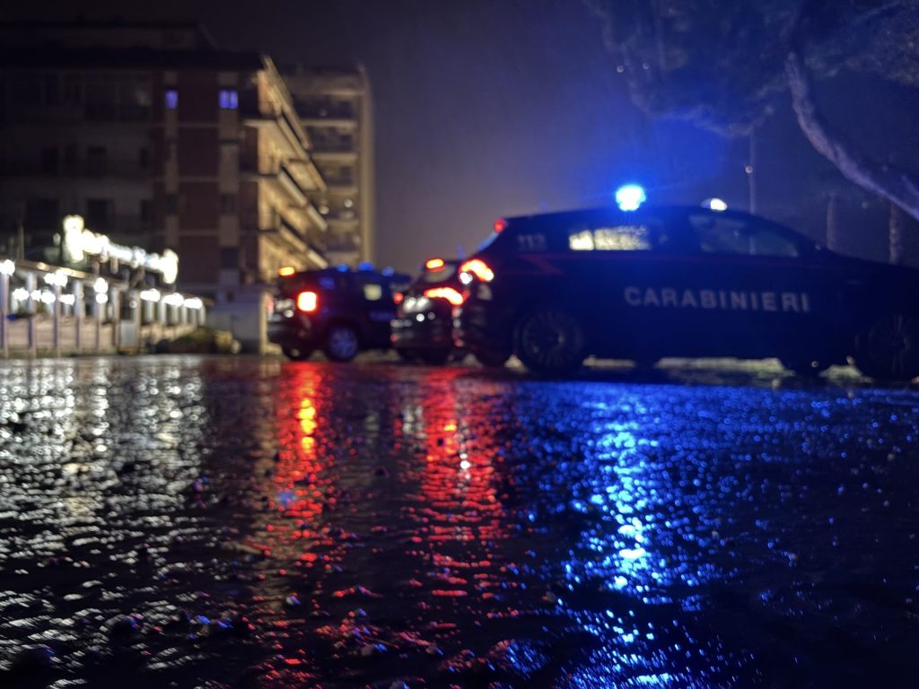 Carabinieri Catanzaro maltempo due