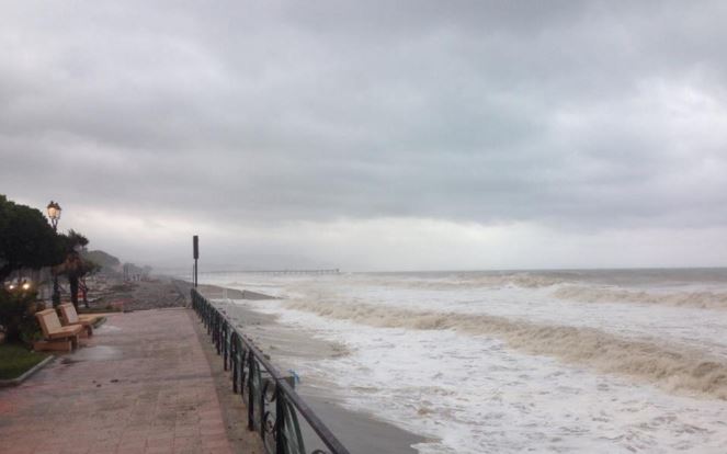 Siderno, chiuso lungomare