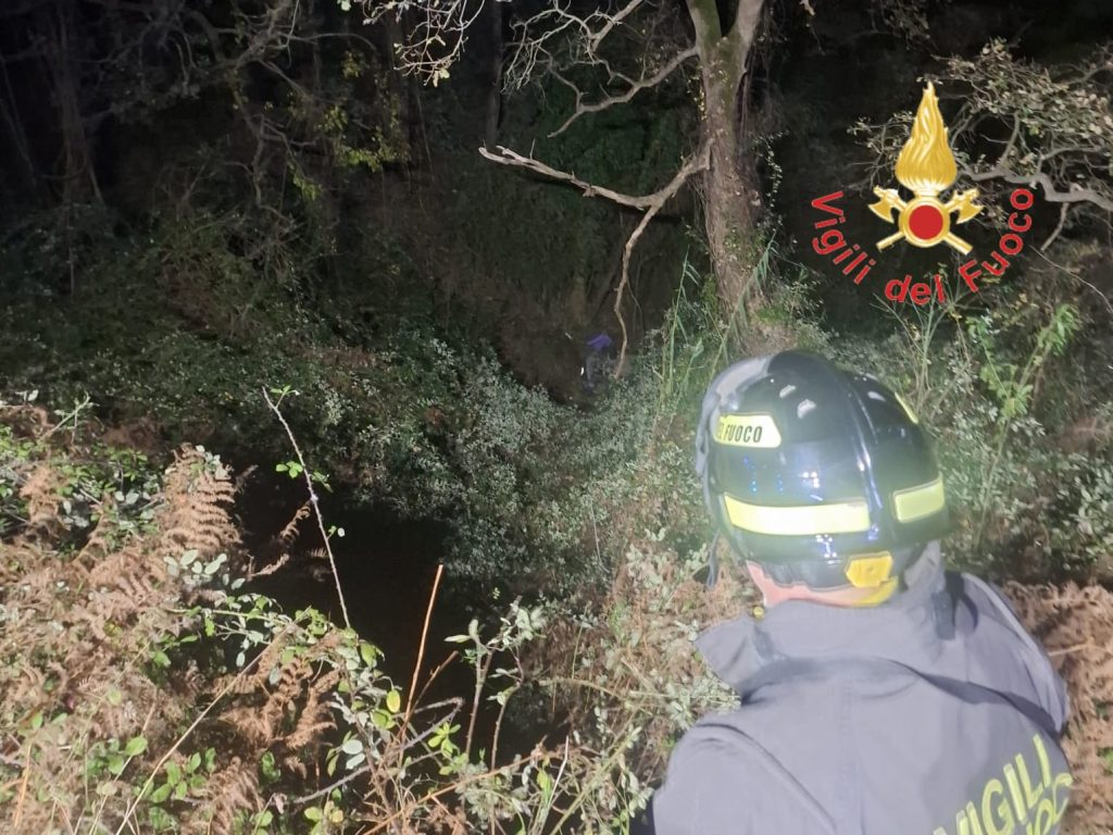 Vigili del Fuoco Catanzaro Lametino incidente tre