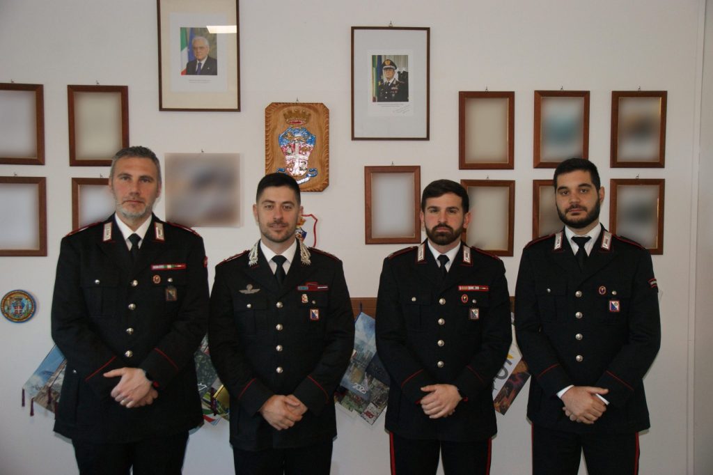 Carabinieri Vibo Valentia nuovi marescialli due