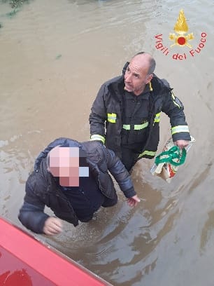 Vigili del Fuoco Catanzaro alluvione due