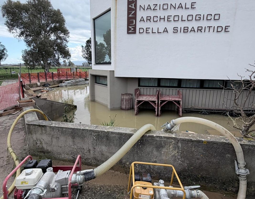 museo della sibaritide allagato