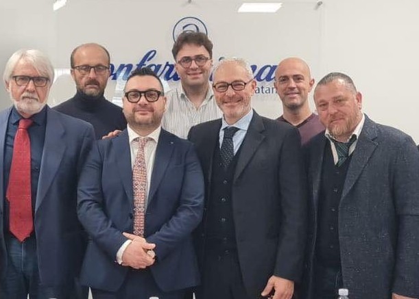 Al centro D'Iuorno e Condorelli