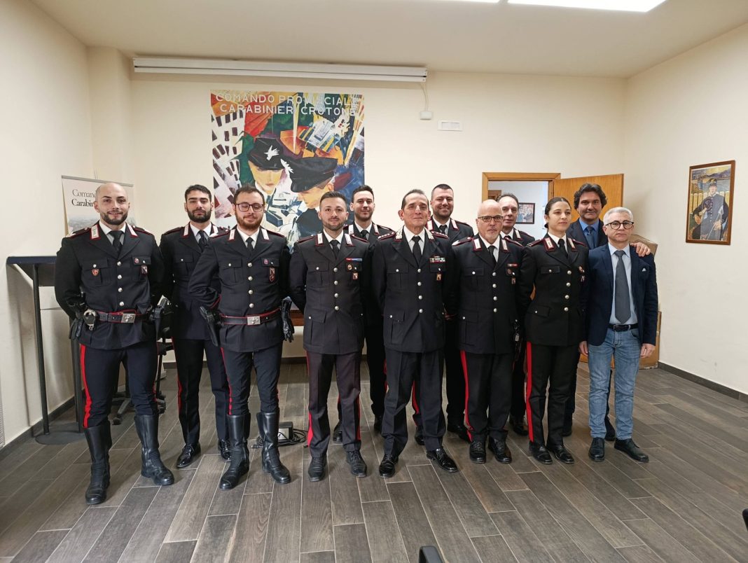 Carabinieri Crotone, gradi nuovi