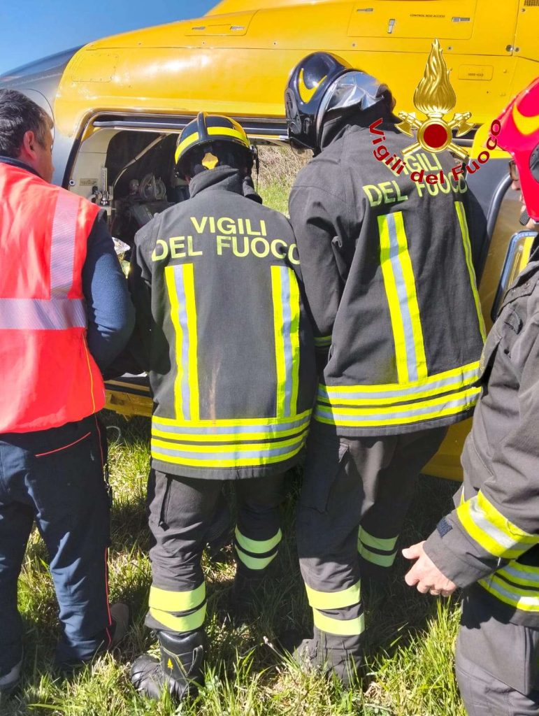 Motocarro finisce in una scarpata a San Nicola da Crissa: ferito trasportato in eliambulanza (FOTO) 2 WhatsApp Image 2026 04 11 at 16.45.22 1