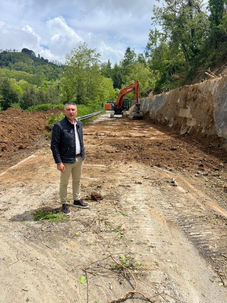 Provincia Vibo Valentia provinciale 53 due SP 53. Sopralluogo del consigliere La Caria