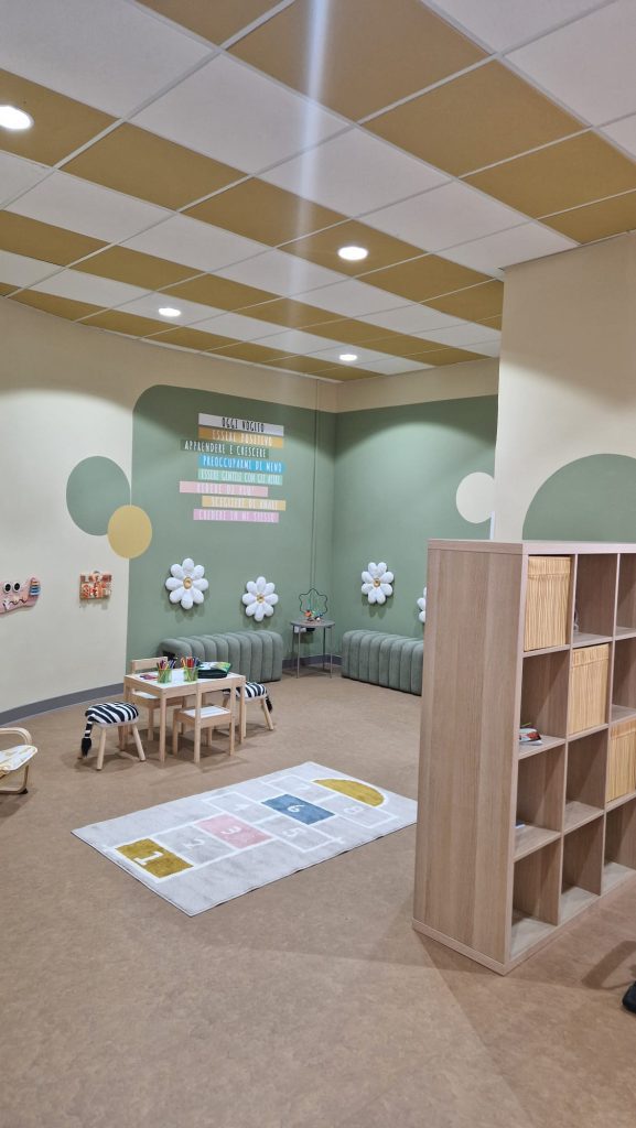Sala dattesa sede INPS Vibo 2