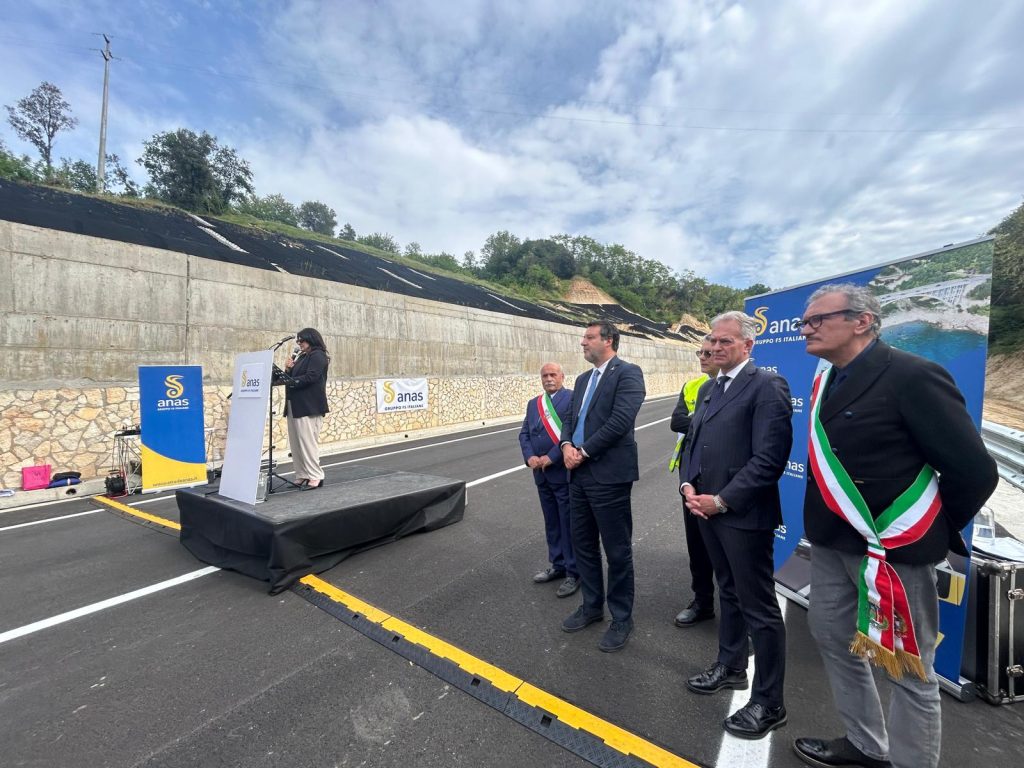 Trasversale delle Serre ministro Matteo Salvini 05.05.26